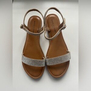 Rock & Candy by ZiGi sparkly sandals size 10